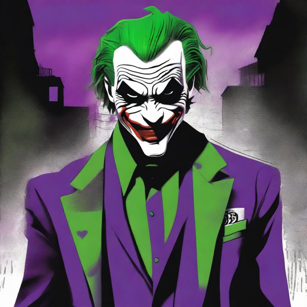 Chilling Joker Illustration: Embrace the Villain