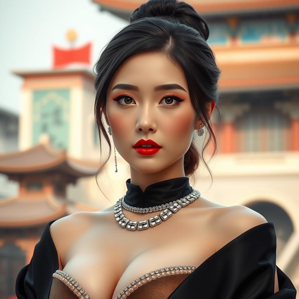Stunning Realism: Portrait of a North Korean Beauty