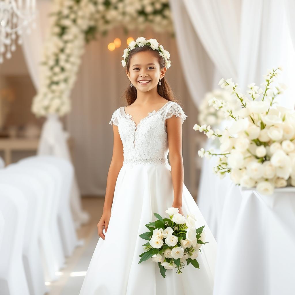 Azaleas Dream Wedding in White