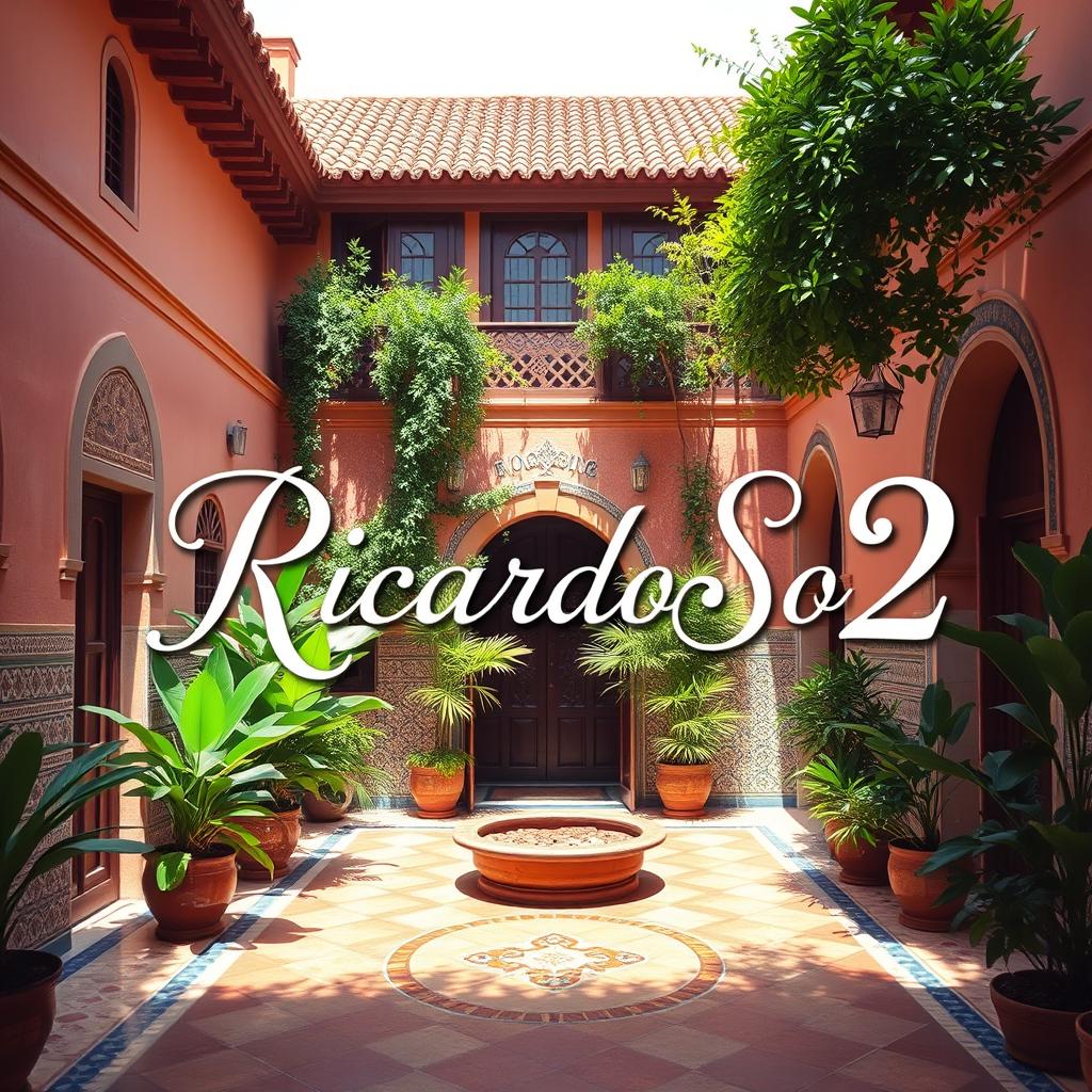 Explore a Serene Moroccan Courtyard