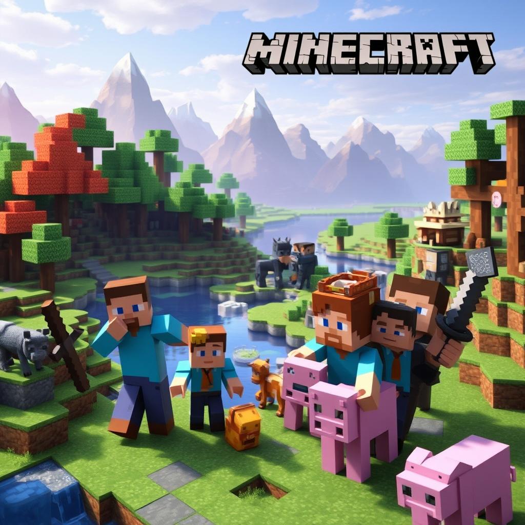 Dive Into the Minecraft Universe: Explore Iconic Characters!