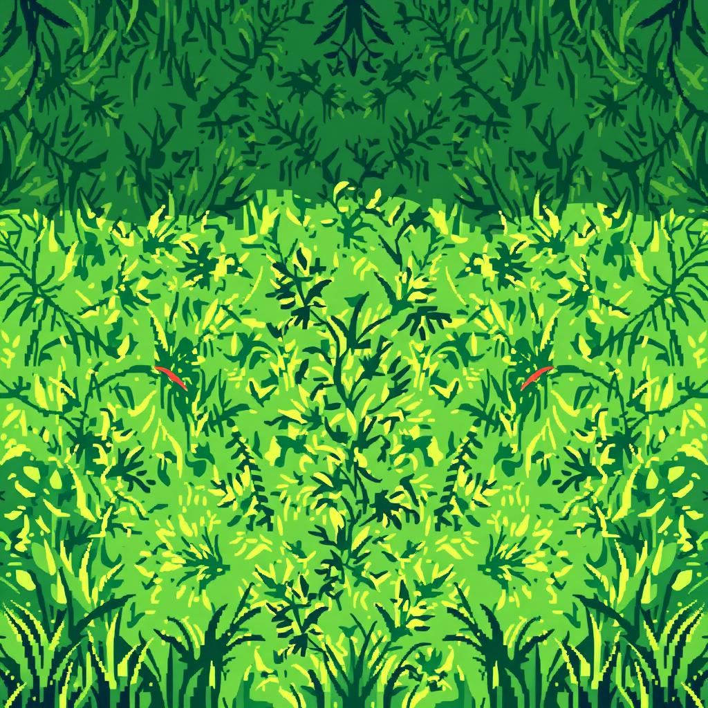 Pixelated Perfection: Uncover the Hidden Beauty of this Lawn