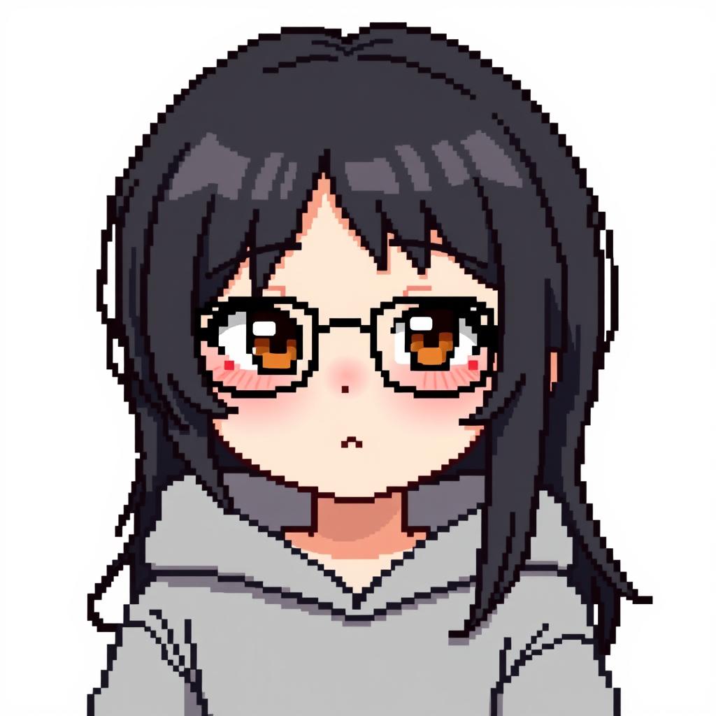Meet Our Pixel Art Star: A Slightly Chubby Girl
