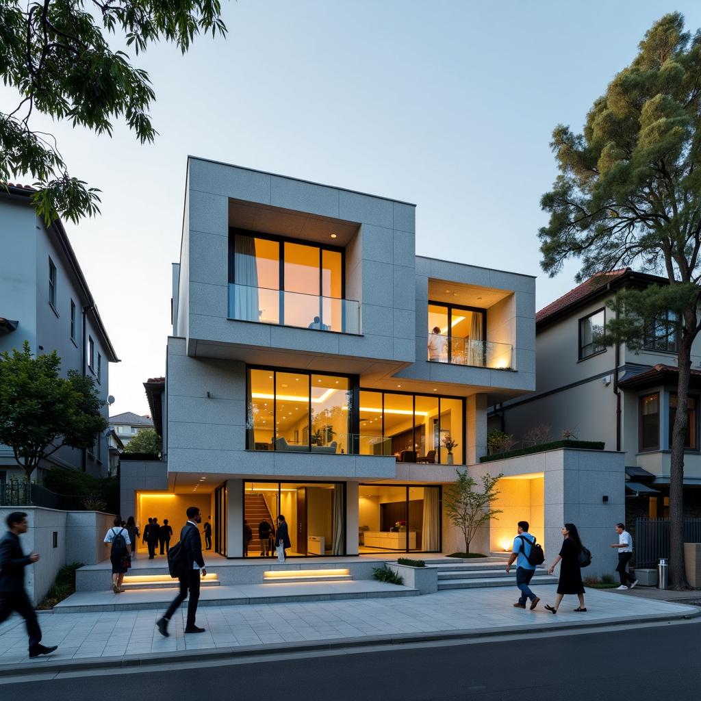 Toyo Ito-Inspired Glass Monolith: Modern Oasis in a Bustling City