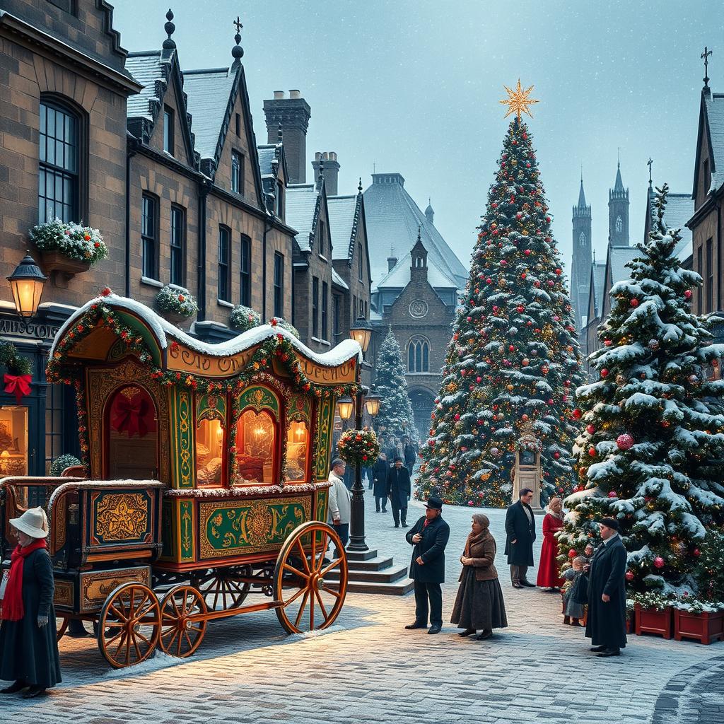 Winter Wonderland: Victorian Bradfords Snowy Christmas Magic