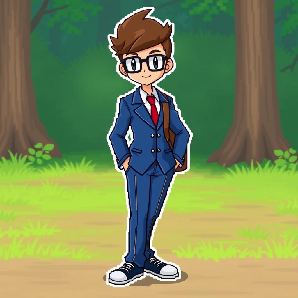Blue Suits and Squinty Eyes: The Quirky Pokémon Trainer