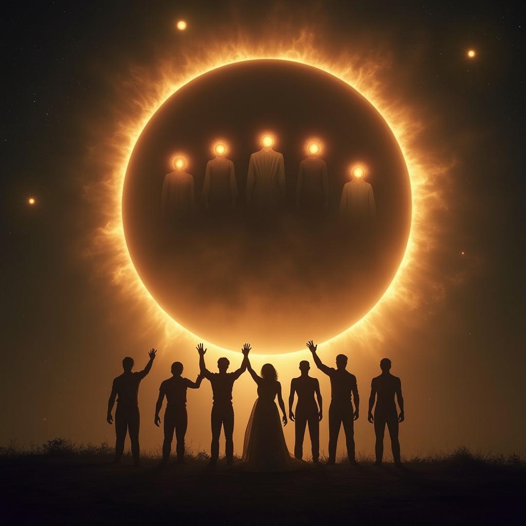 Mysterious Ritual During a Solar Eclipse