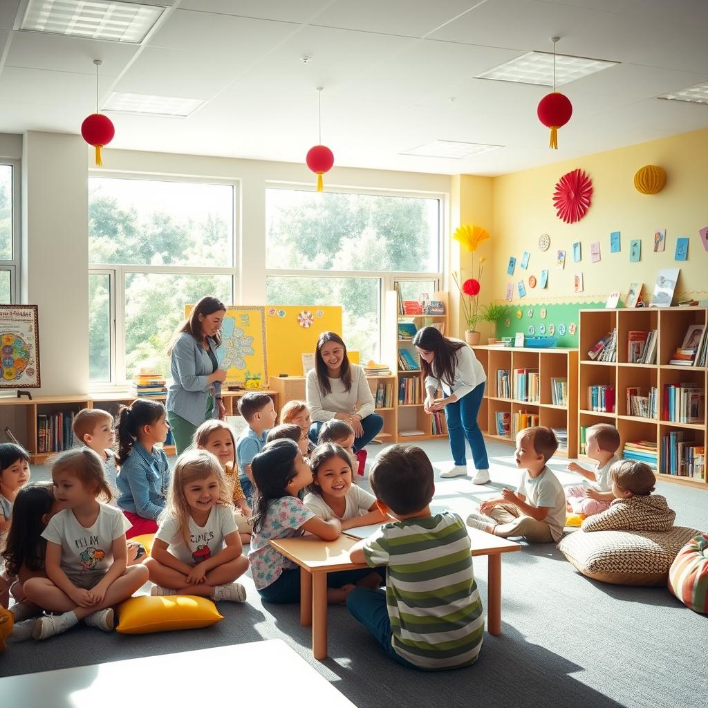 Bright and Colorful Classroom Inspo