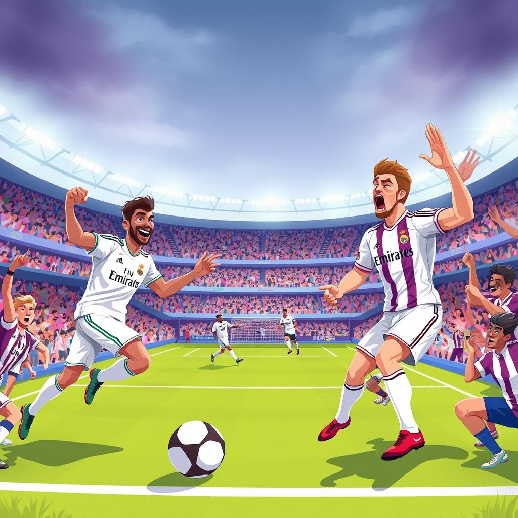 Real Madrid vs Real Valladolid: La Liga Football Action!