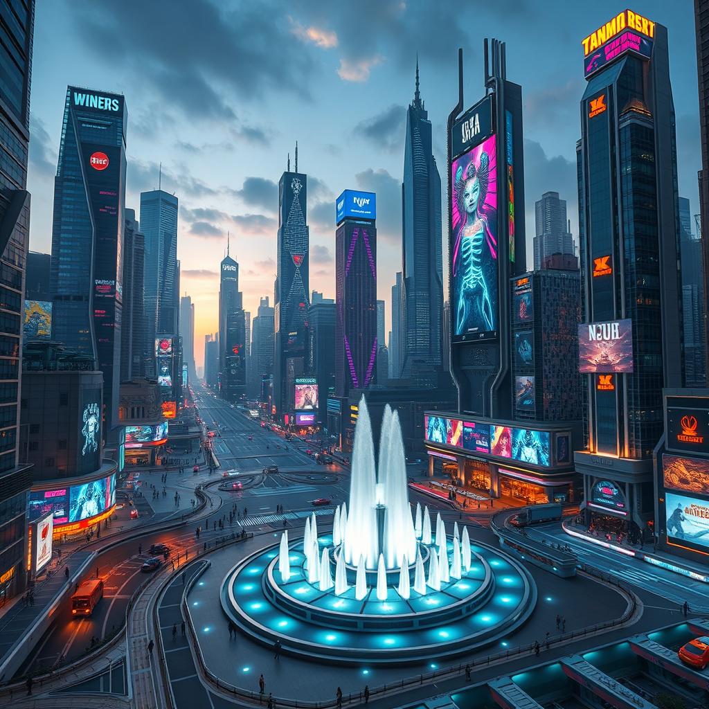 Neon Dreams: Explore the Futuristic City of Tomorrow