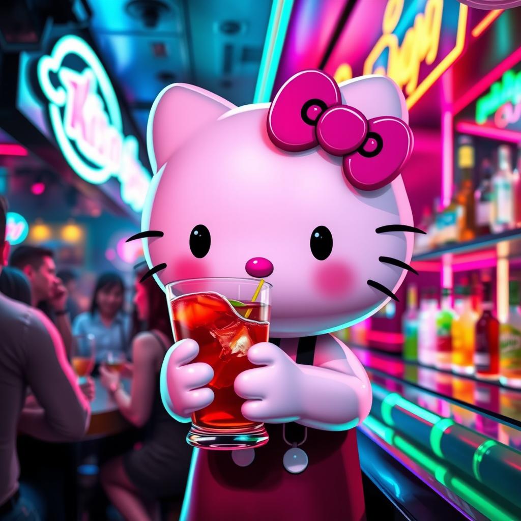 When Good Kitties Go Bad: Hello Kittys Wild Night
