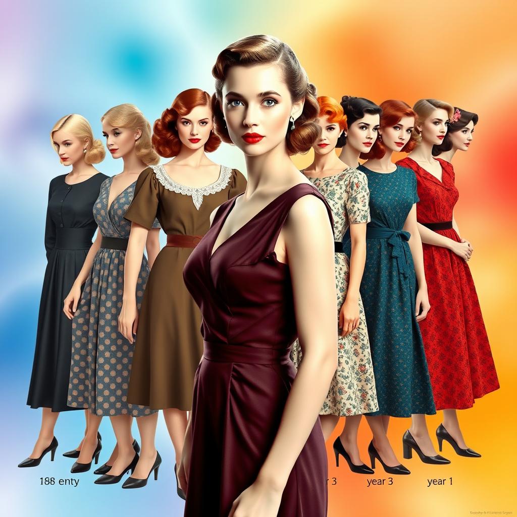 1940s Glamour: Timeless Beauty