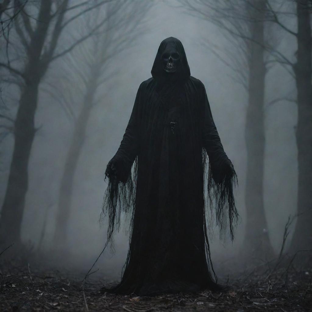 Unveil the Chilling Portrait of Death Breath - A Macabre Masterpiece