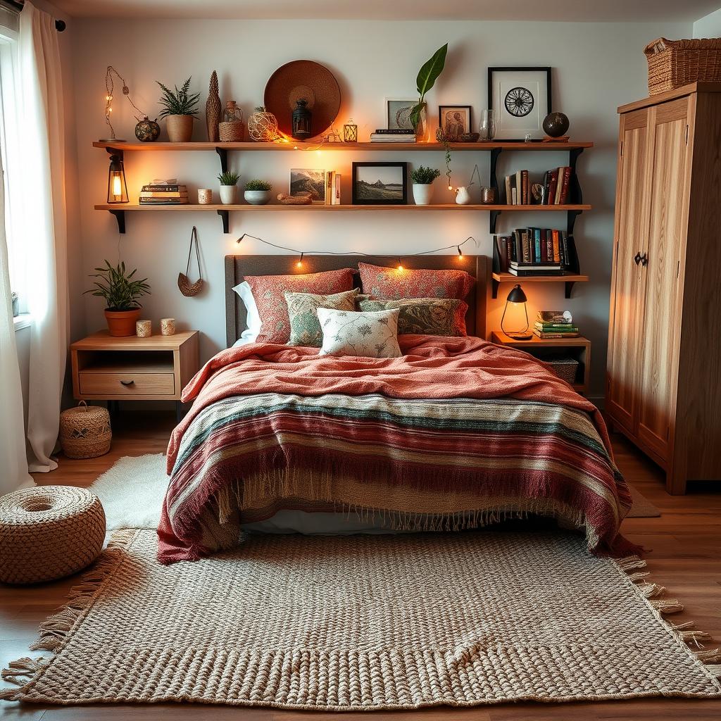 Cozy Boho Bedroom: Mixing Ikea & Eclectic Decor