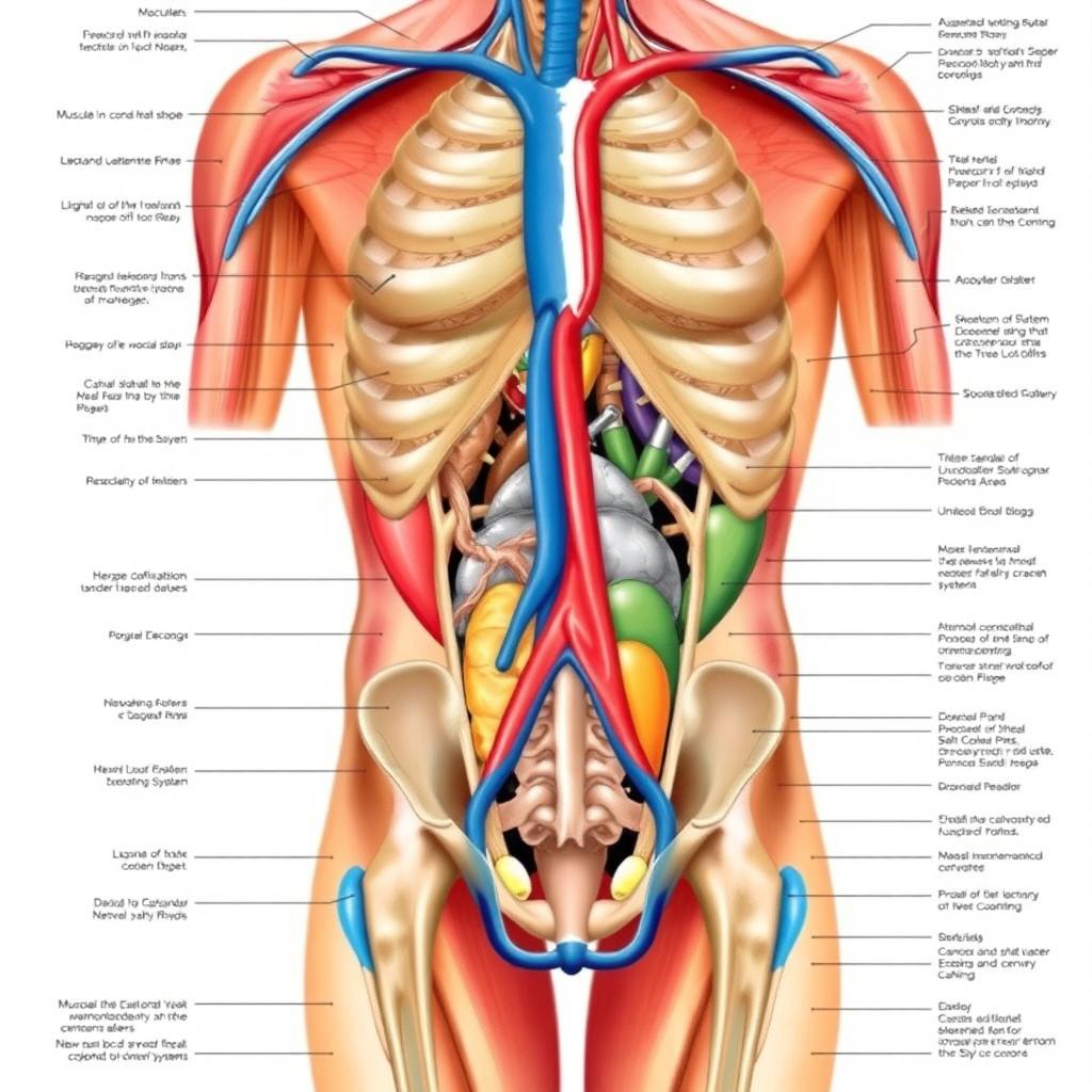 Explore the Magnificent Human Body: Anatomical Illustration