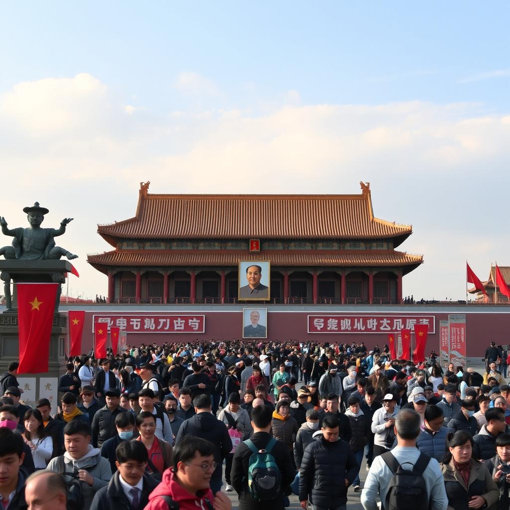 Stepping into History: Tiananmen Square, Beijing