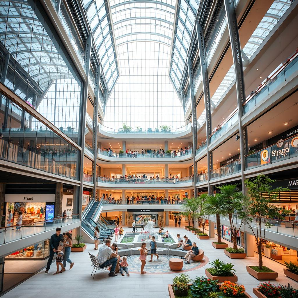 A Glimpse into the Future: Explore the cutting-edge Design of this Futuristic Mall