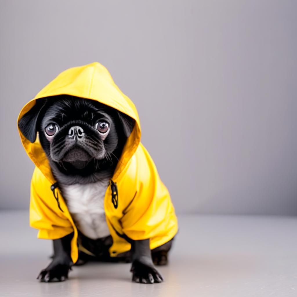 Pugs Rainy Day Style