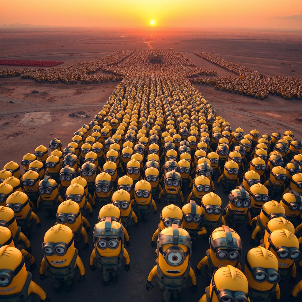 The Unstoppable Force: A Synchronized Minion Army