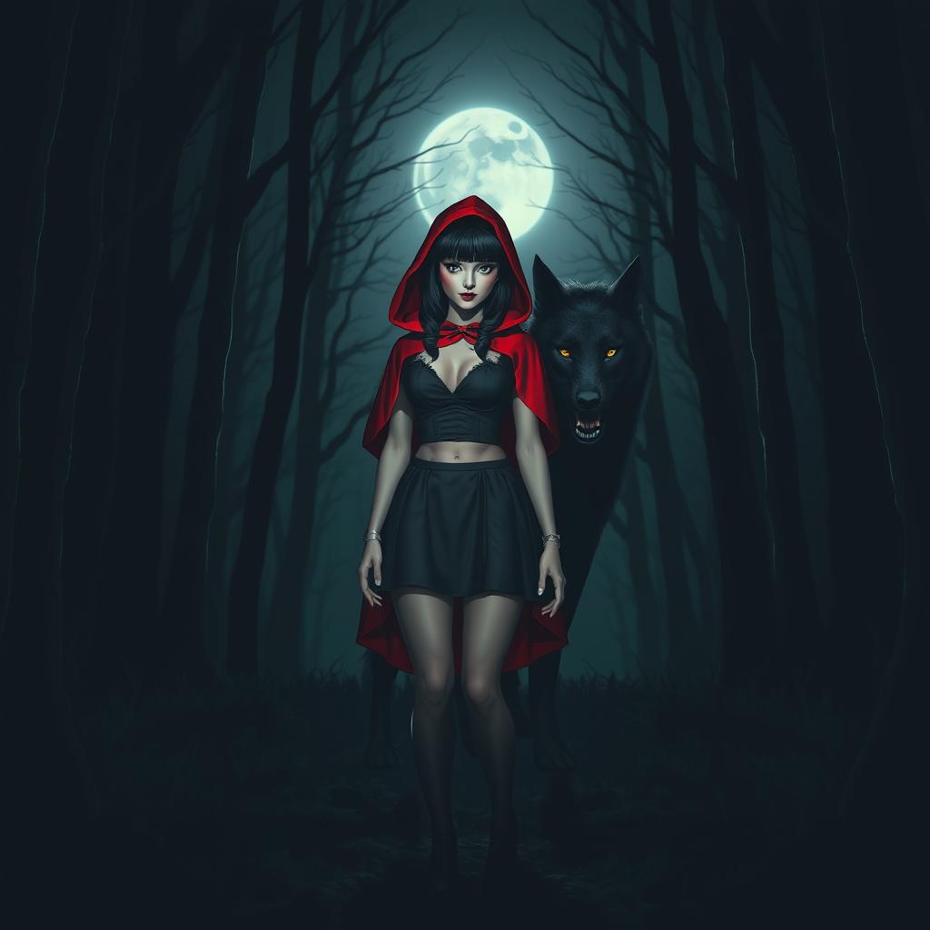 Gothic Little Red Riding Hood: A Dark Twist
