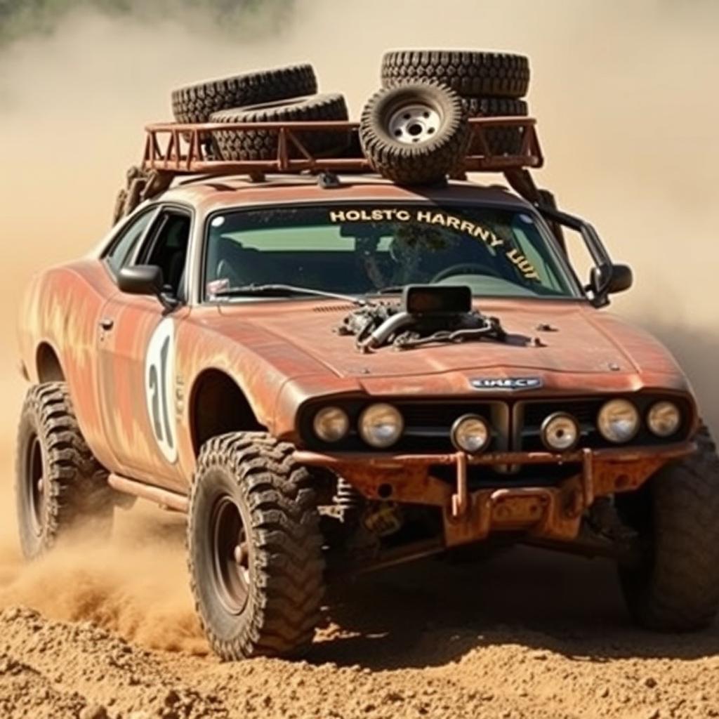 Unleash the Beast: 2007 Dodge Charger Rally Rat Rod