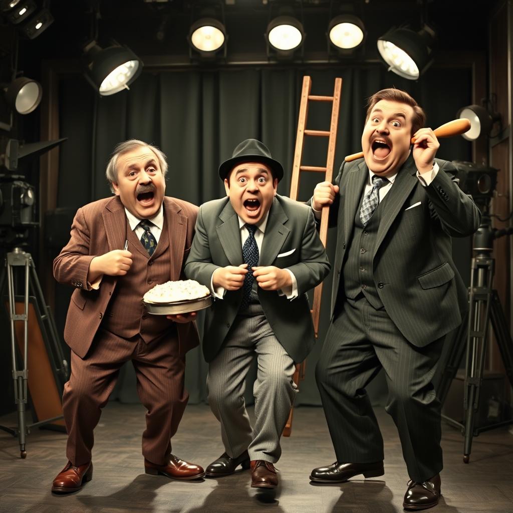 Slapstick Shenanigans: A Hilarious Echo of the Past