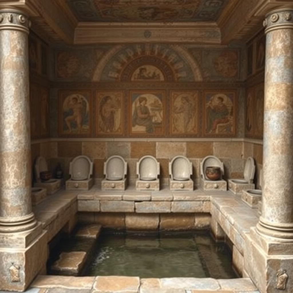 Beneath the Surface: Ancient Roman Public Toilets Uncovered