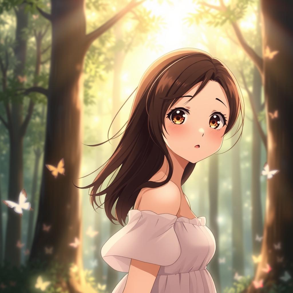 Love-struck Anime Girl