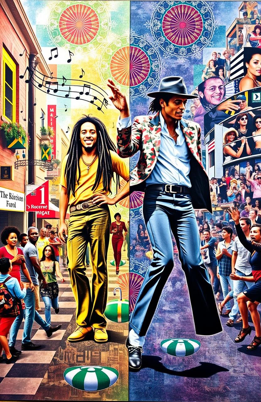 Legends Unite: Bob Marley & Michael Jackson