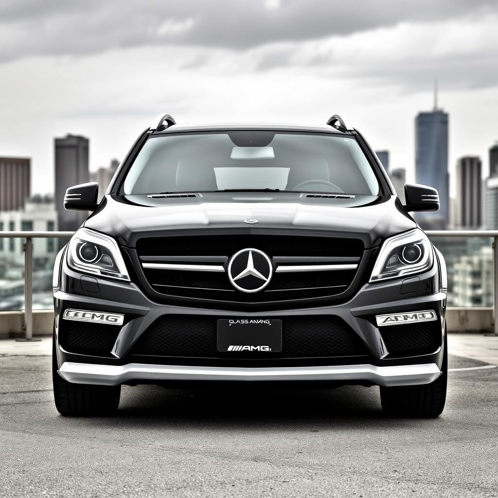 2015 Mercedes-Benz GL63 AMG: Black & White Two-Tone Luxury Ride