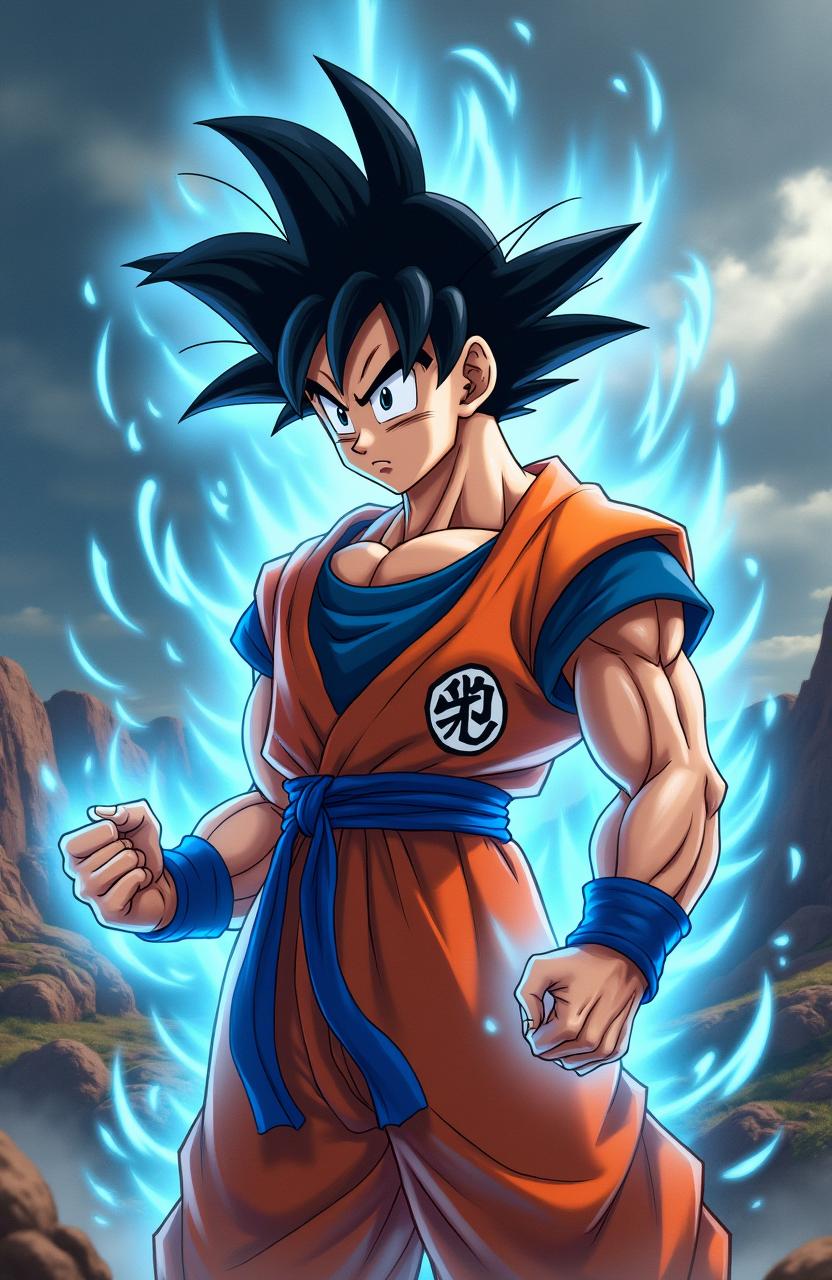 Unleash the Power: Goku, Legendary Dragon Ball Warrior