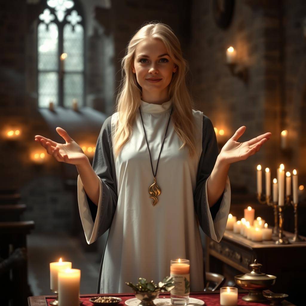 Elegance Amidst the Altar