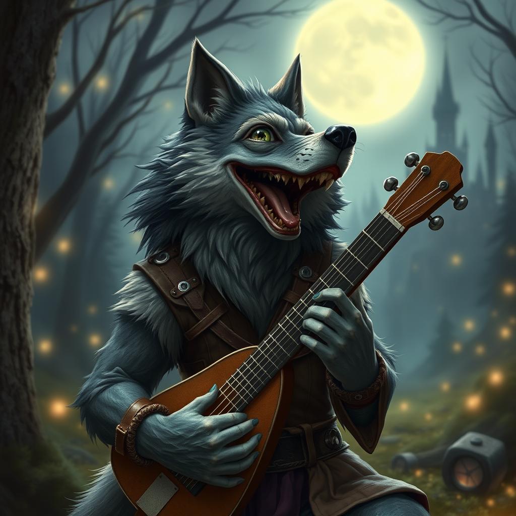 Moonlit Serenade: The Werewolf Bards Song