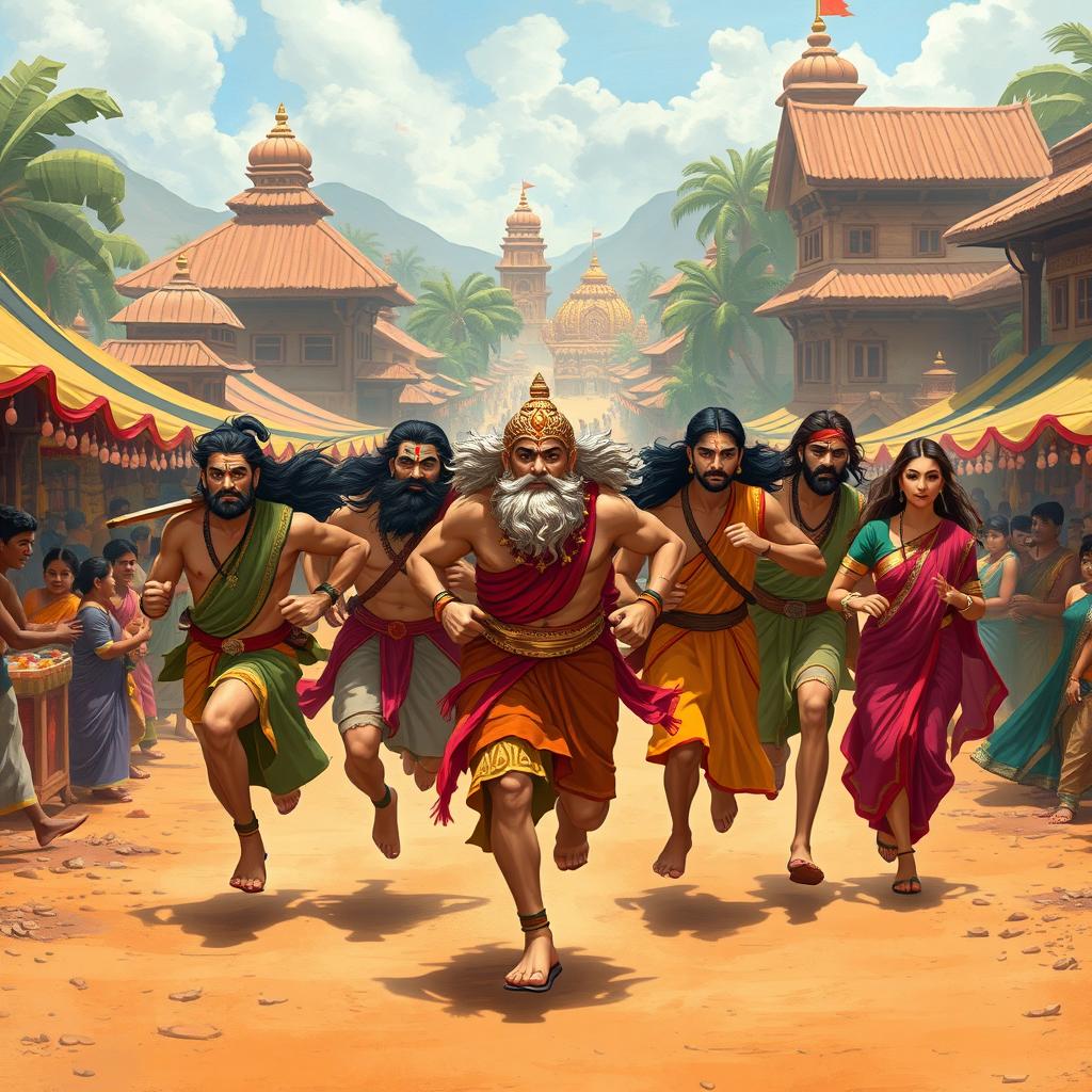 The Famous Five: Pandavas Colourful Village Quest