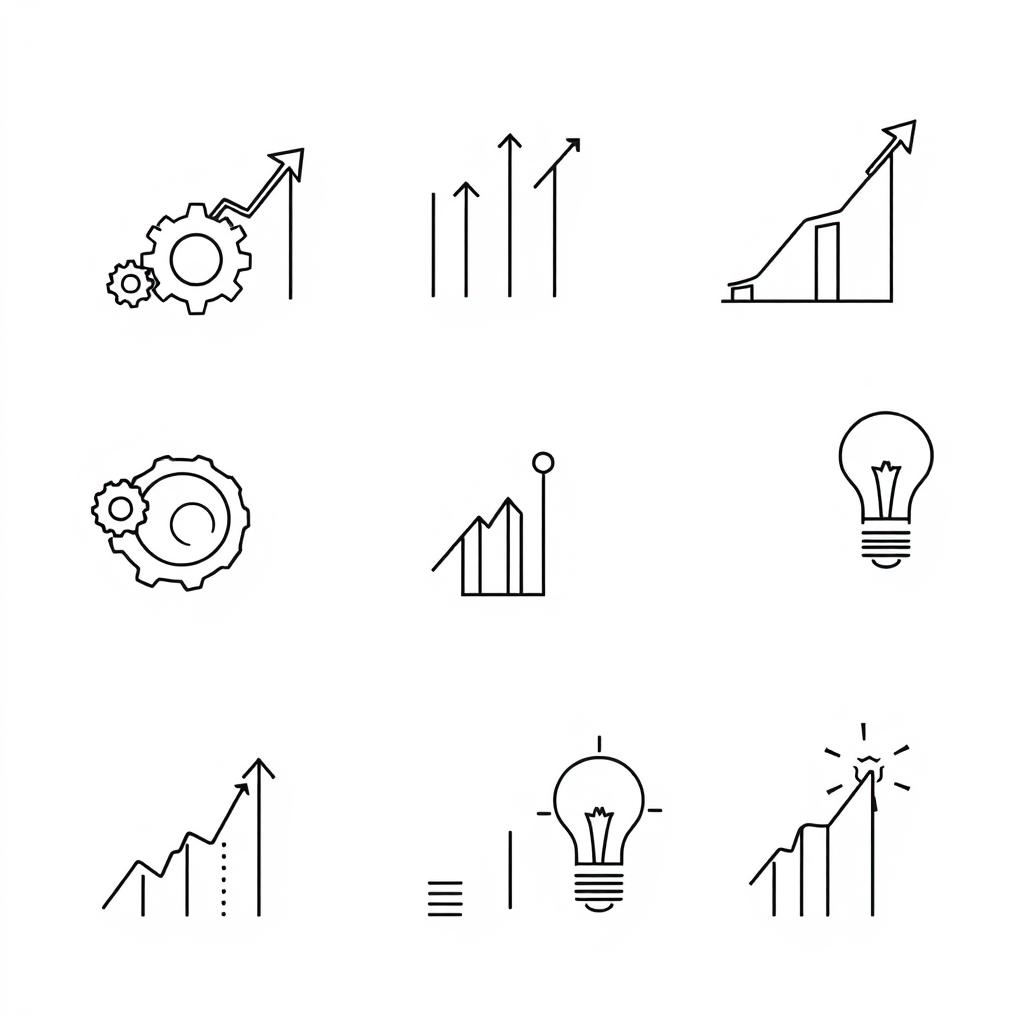 Elegant Entrepreneurship Illustrations