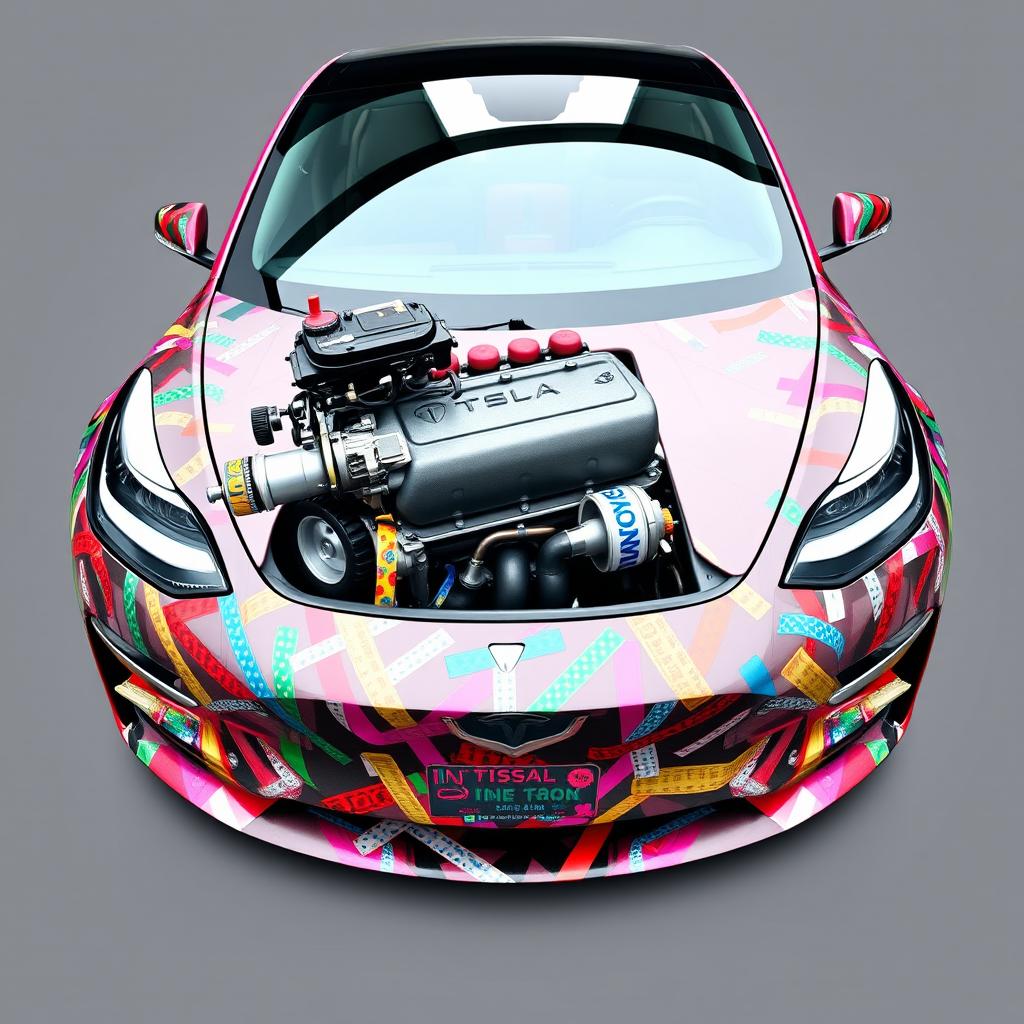 V8 Rebellion: A Futuristic Twist on Electric Power