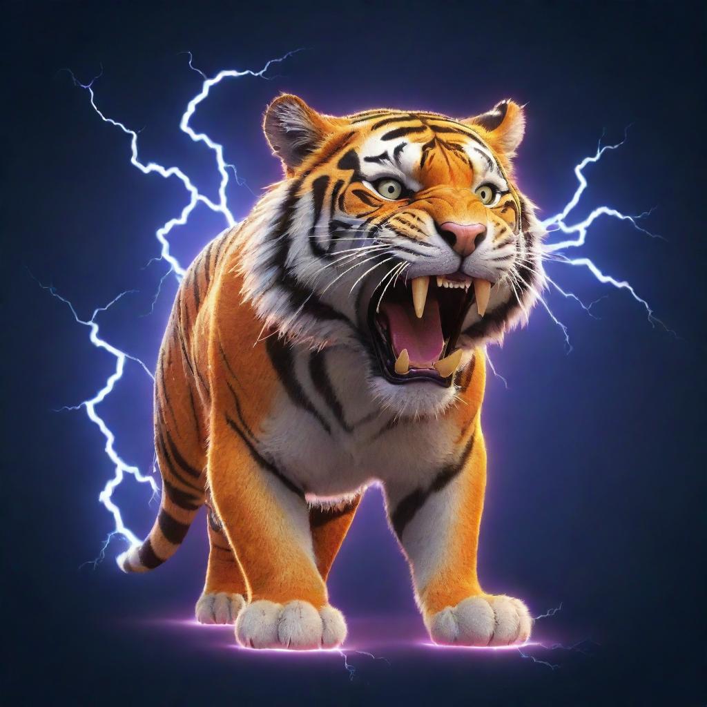 Thunderous Tiger Strike: Electric Storm