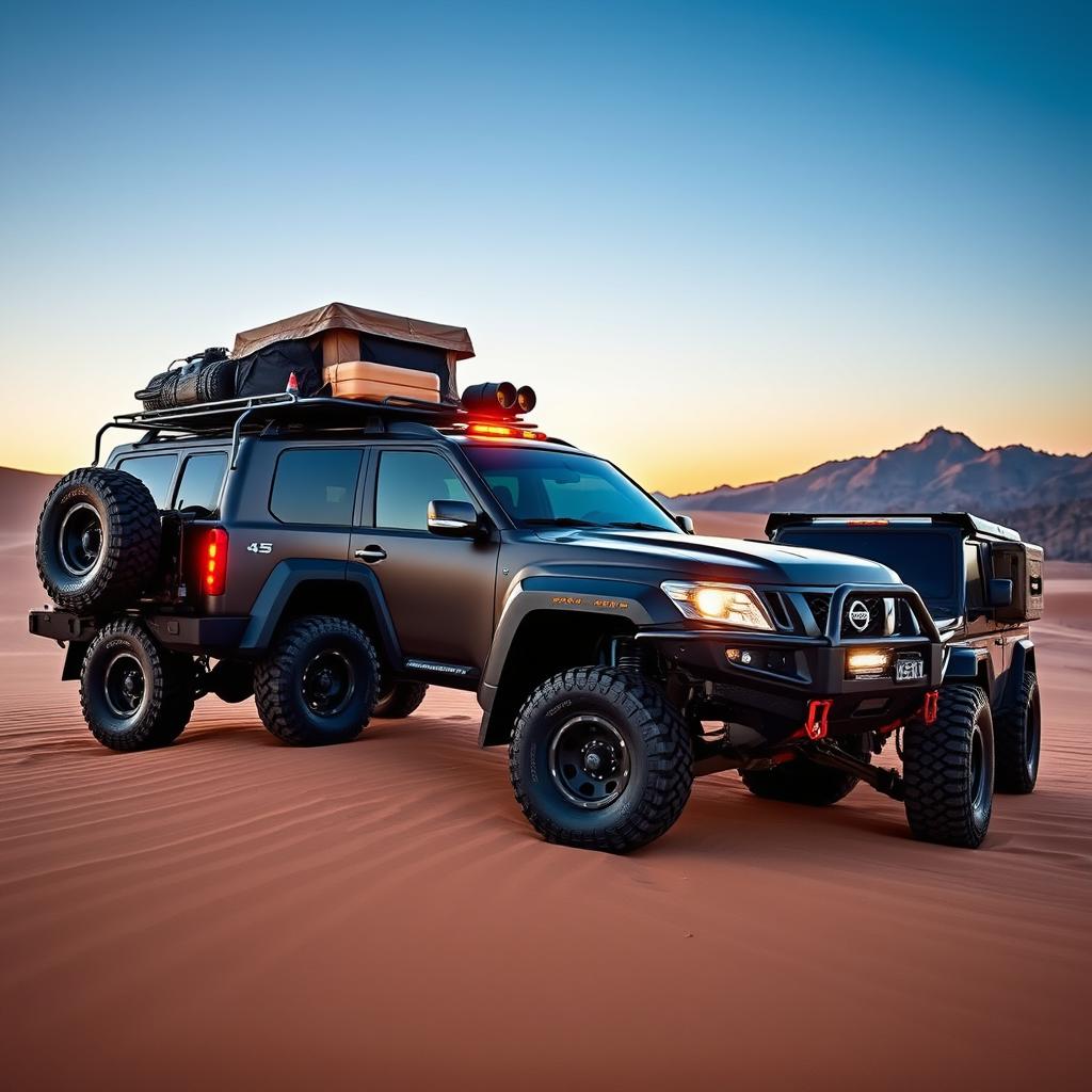 Rugged Adventurer: Nissan Patrol Off-Road