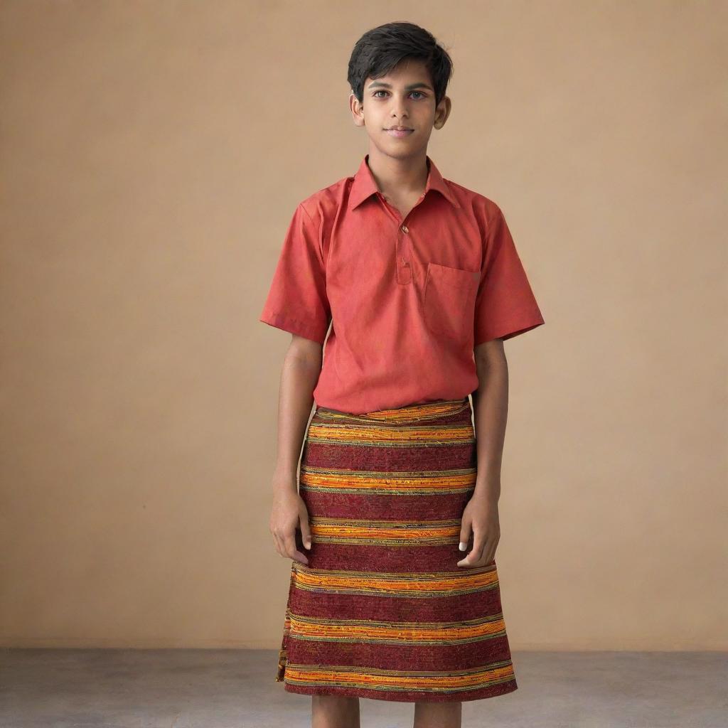 Young Indian Man: Embracing Cultural Heritage