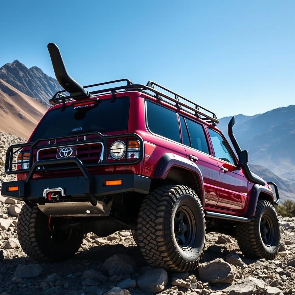 Get Ready for Off-Road Adventures with this Rugged Toyota Land Cruiser HDJ80