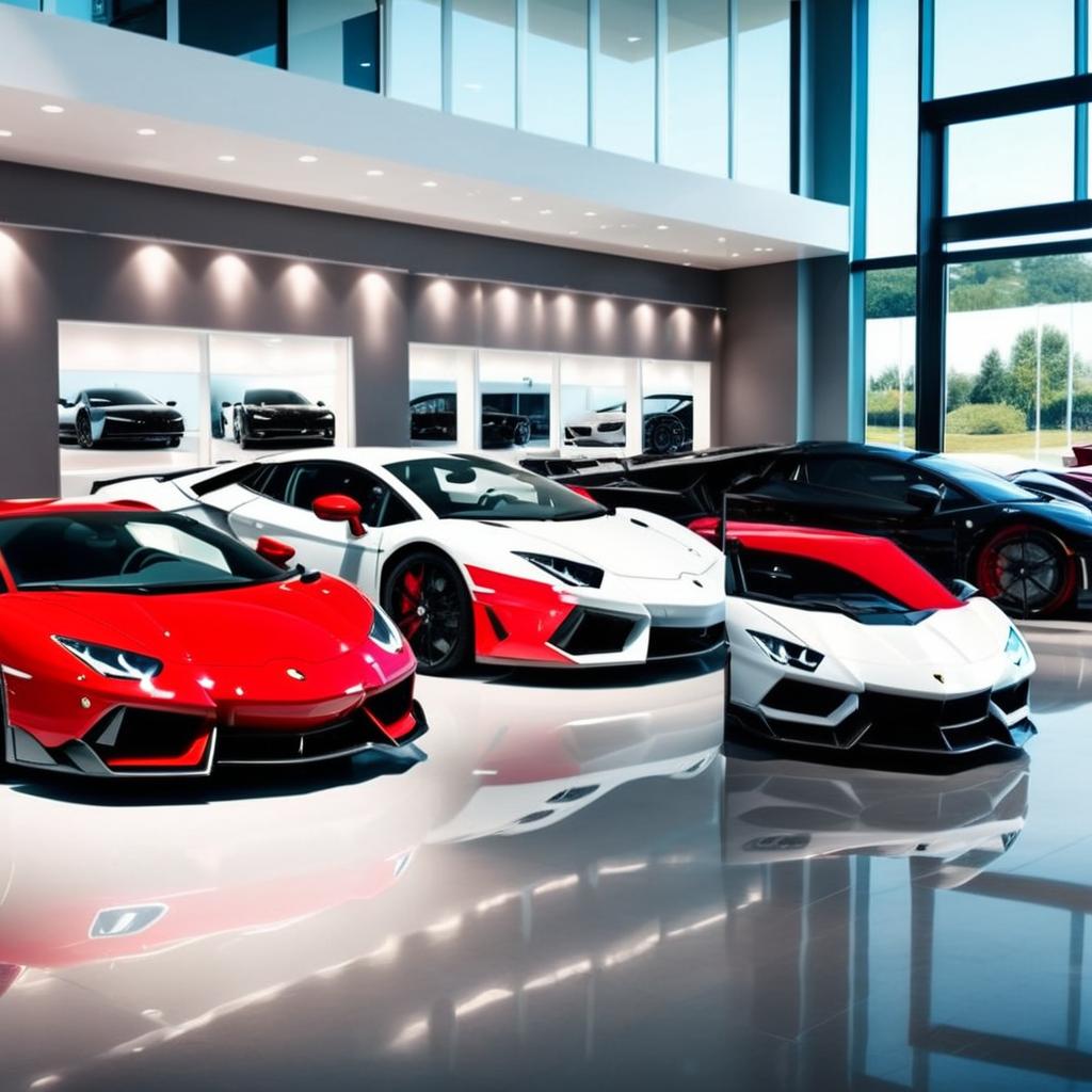 Vibrant Sports Cars in Action