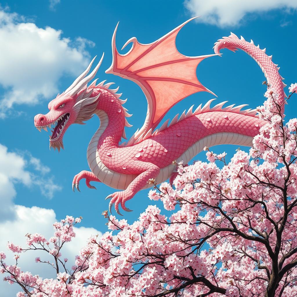 Enchanted Sakura Dragon
