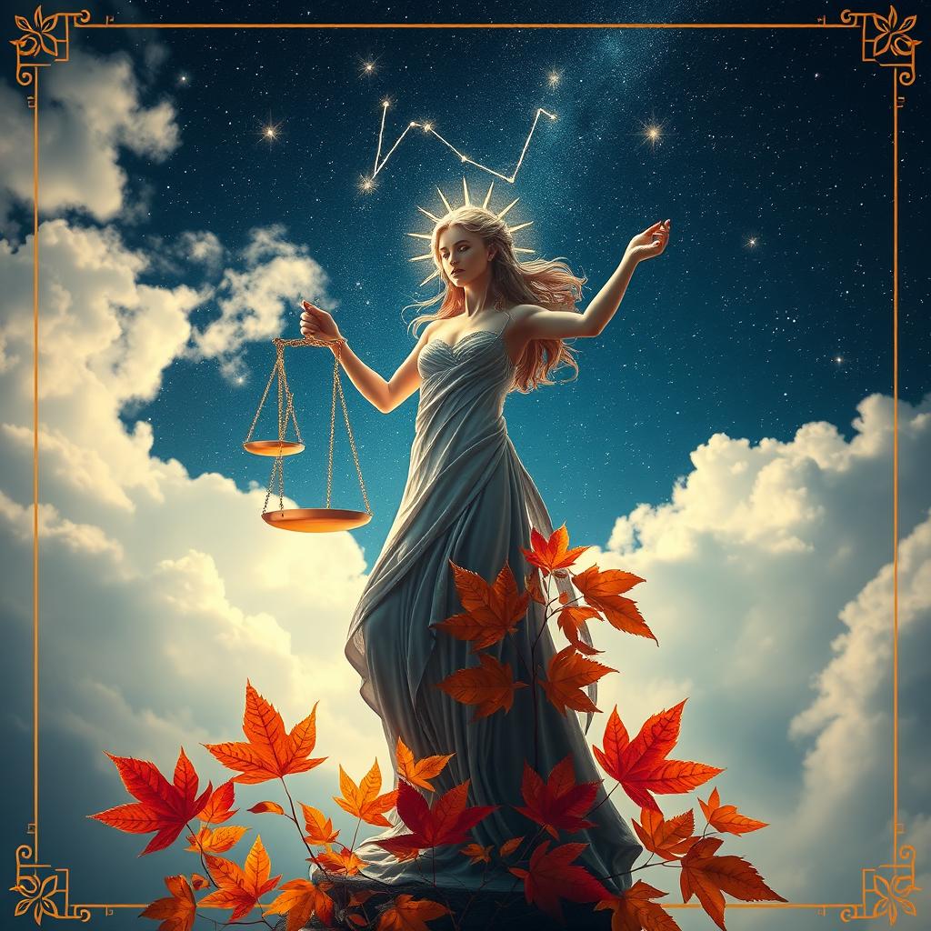 Ethereal Libra Zodiac: Celestial Beauty