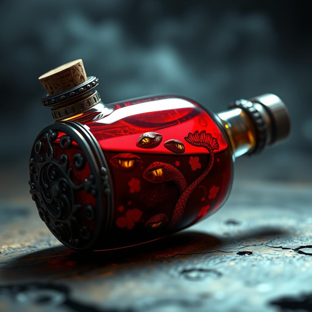 Enigmatic Potion: Glow of the Unknown