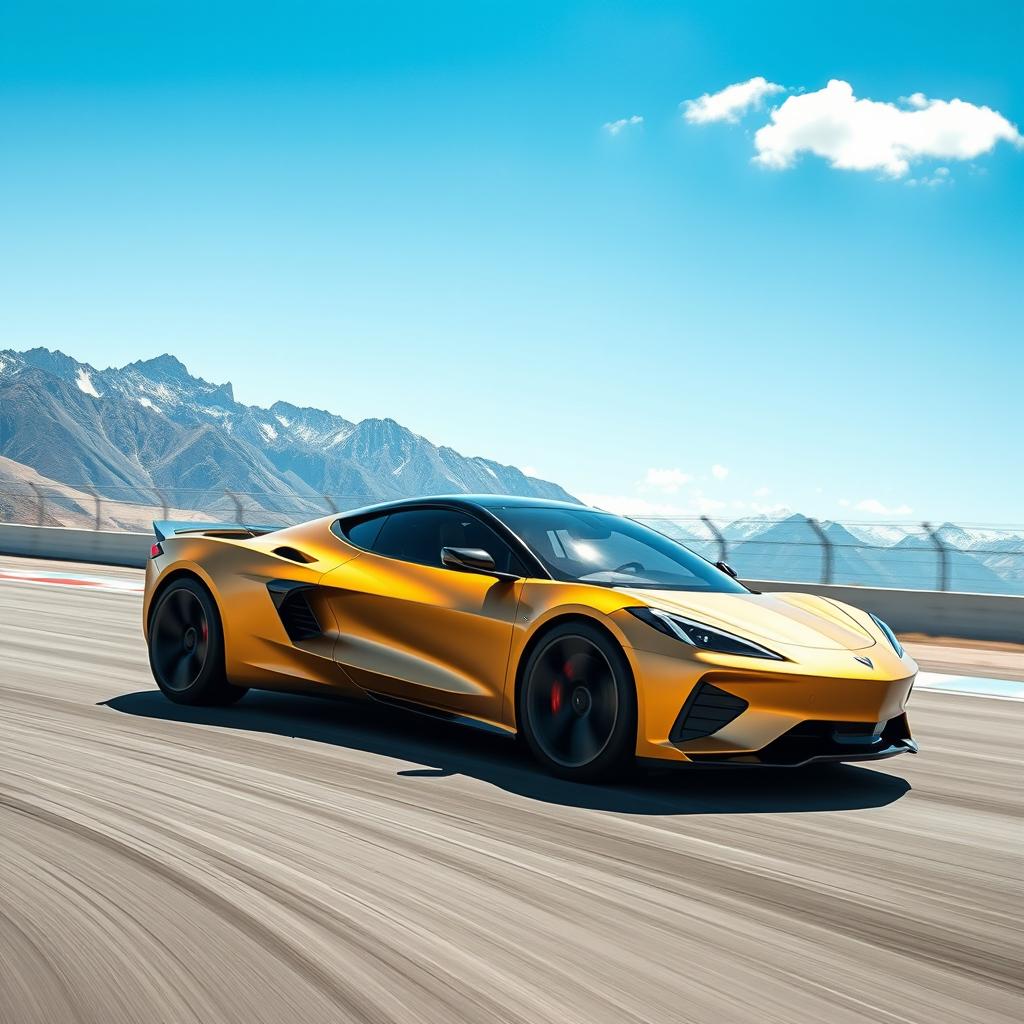 Unleash the Future: Corvette C8 Meets Tesla Model 3