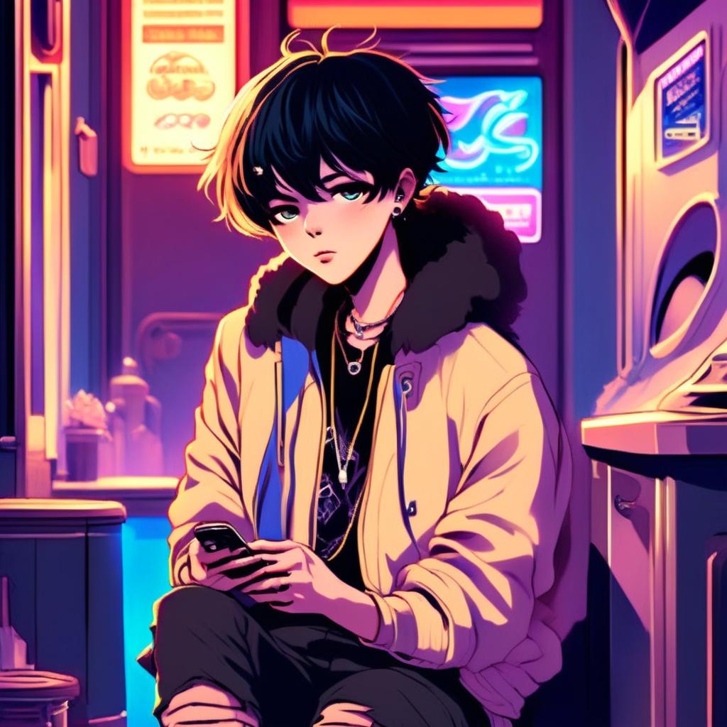 Midnight Glow: Laundromat Vape