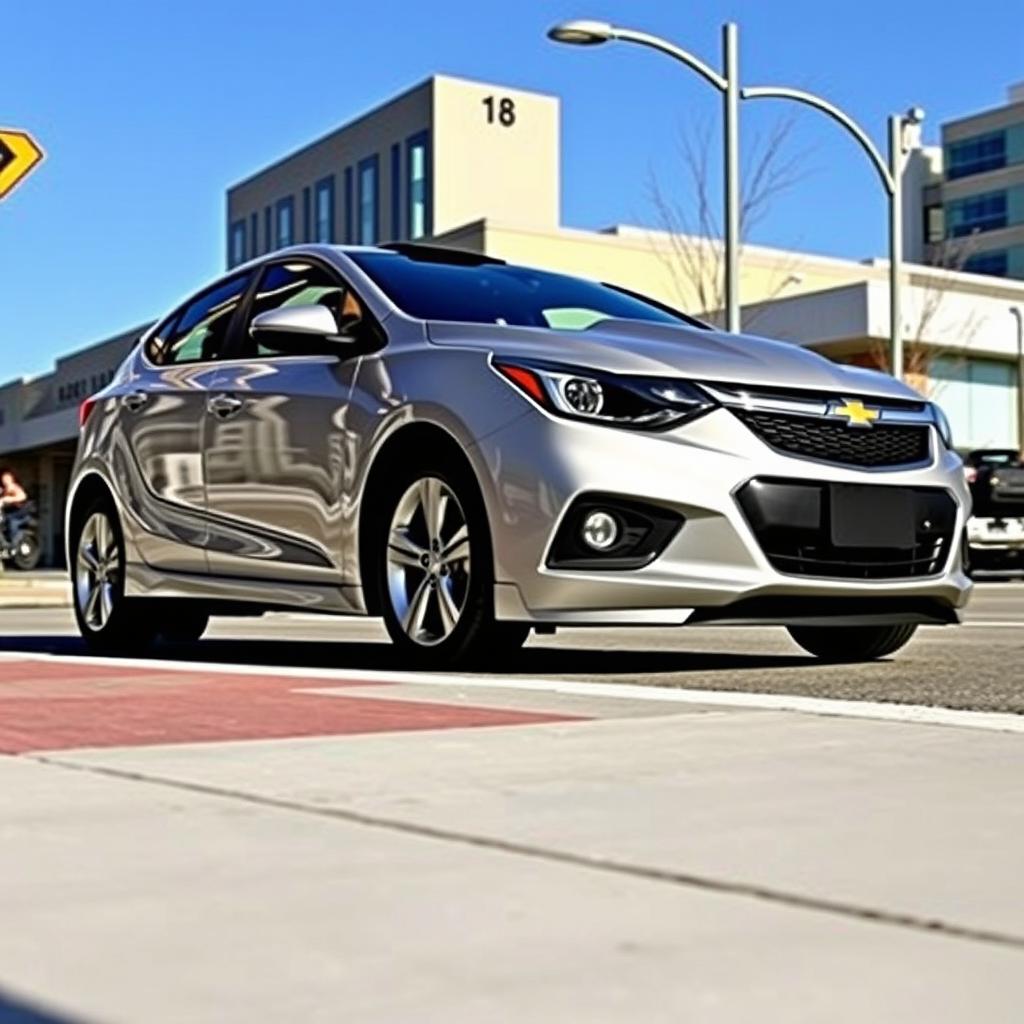 Sporty Chevy Cruze Hatchback with Hood Scoop
