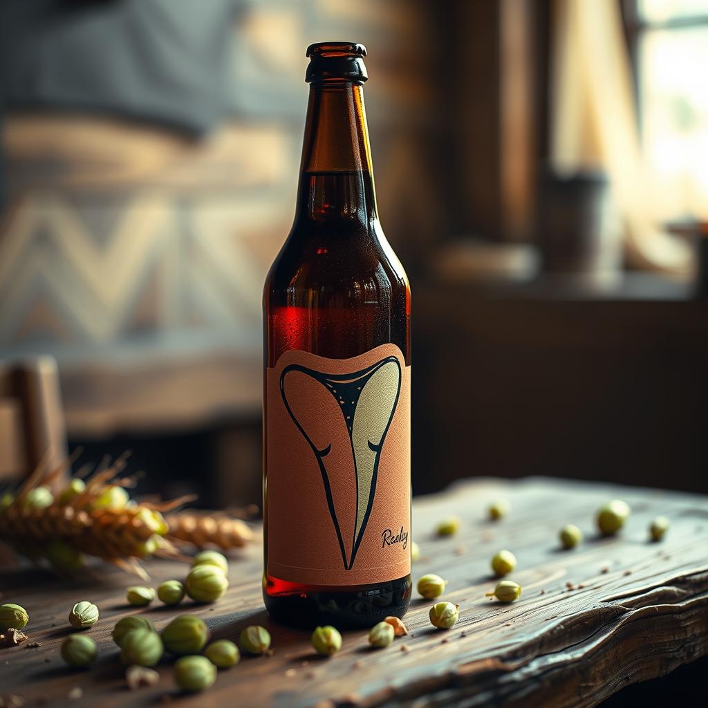 Unleash Creativity: Abstract Beer Bottle Art