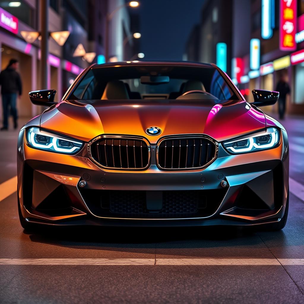 Dynamic BMW-Inspired Car Design