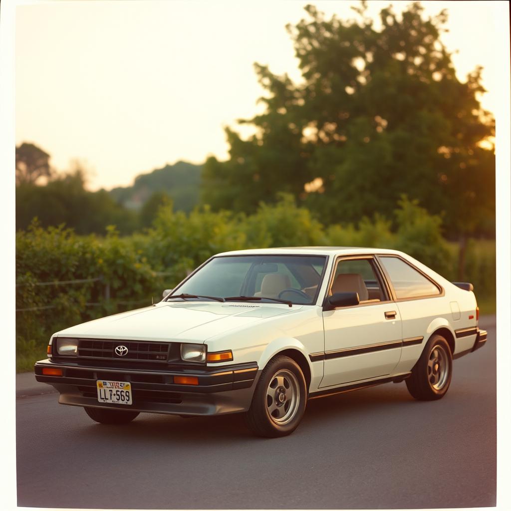 Timeless Charm: Vintage Toyota Corolla AE86